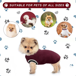MCBOSON Pull Hiver pour petit chien